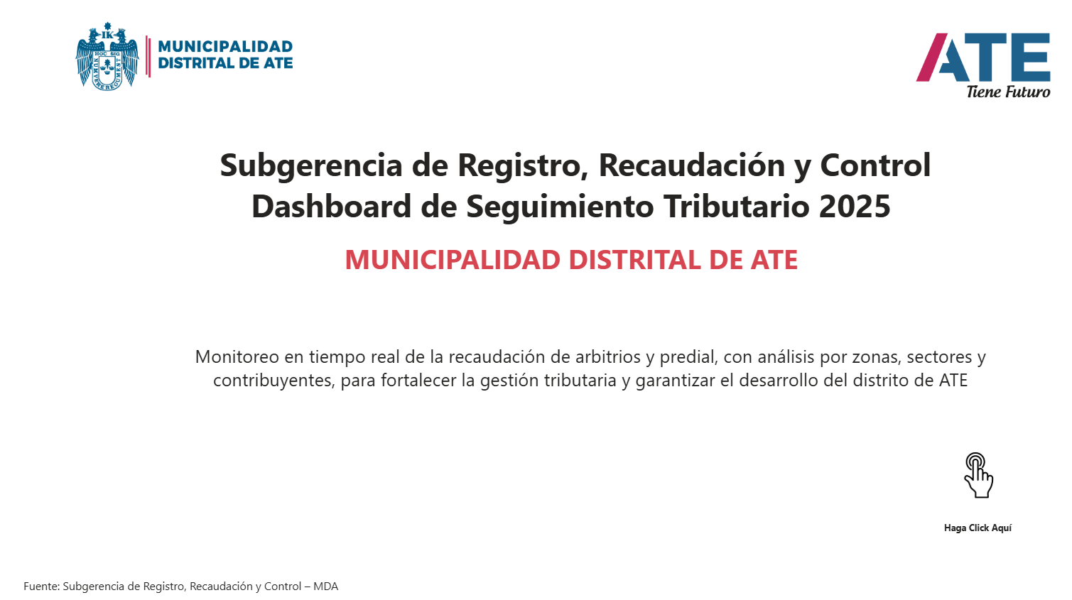 Dashboard Ate — Resumen