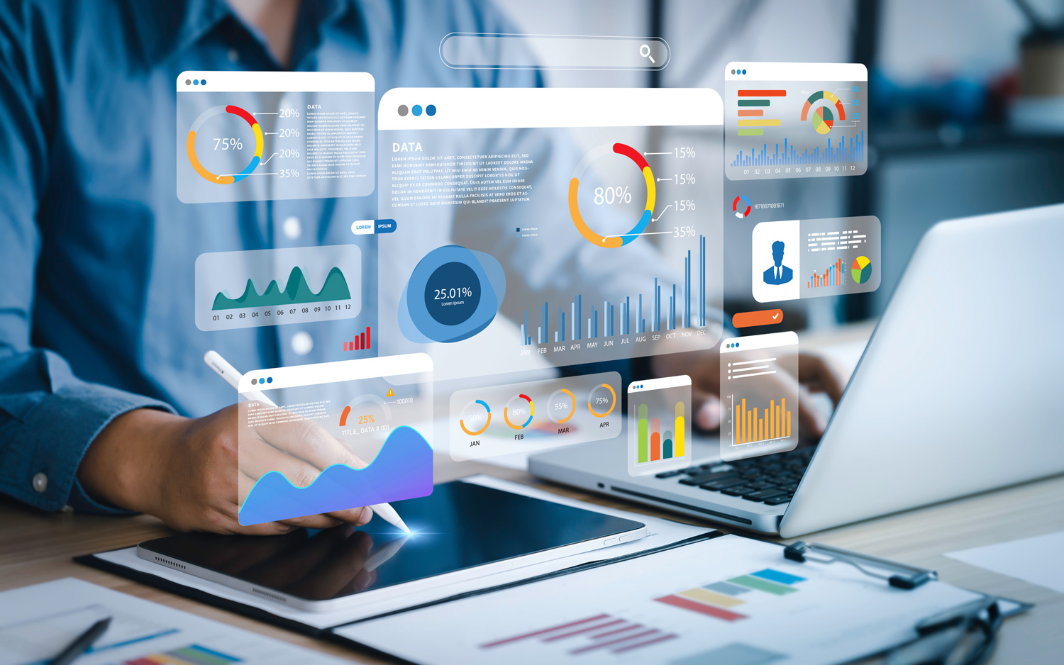 Servicios de analítica y dashboards